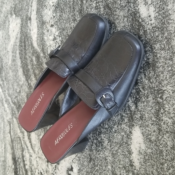 Aerosoles ❤ 7M ❤Classuc Black Mule ❤ - Picture 1 of 8